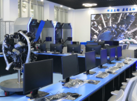 长沙航院飞机发动机维修虚拟仿真实训中心